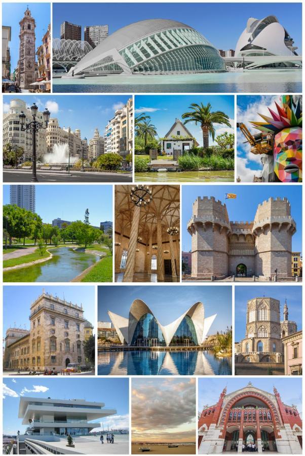 Lovely Modern Flat Valencia Center מראה חיצוני תמונה